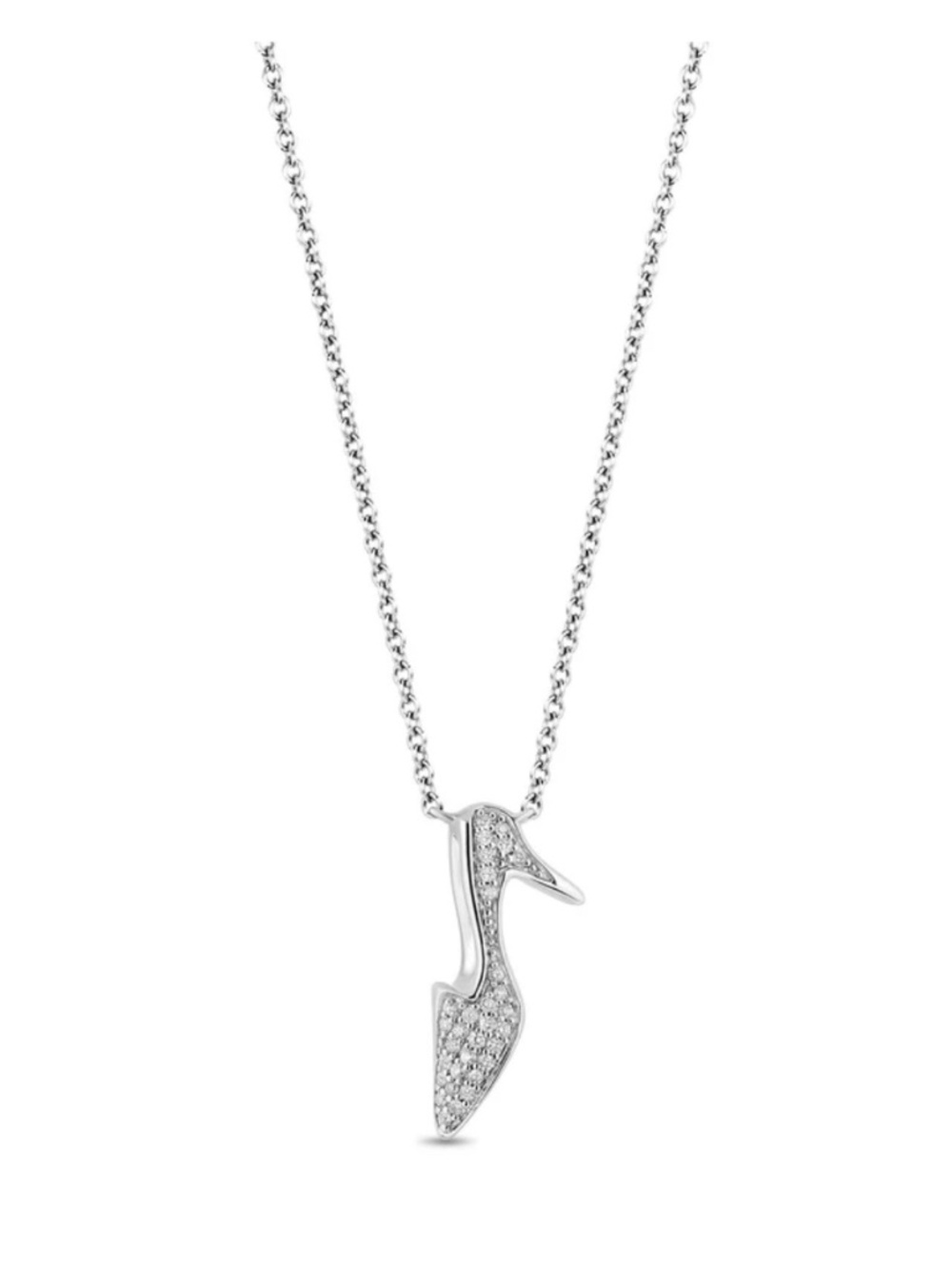 Enchanted Disney Cinderella Glass Slipper Necklace